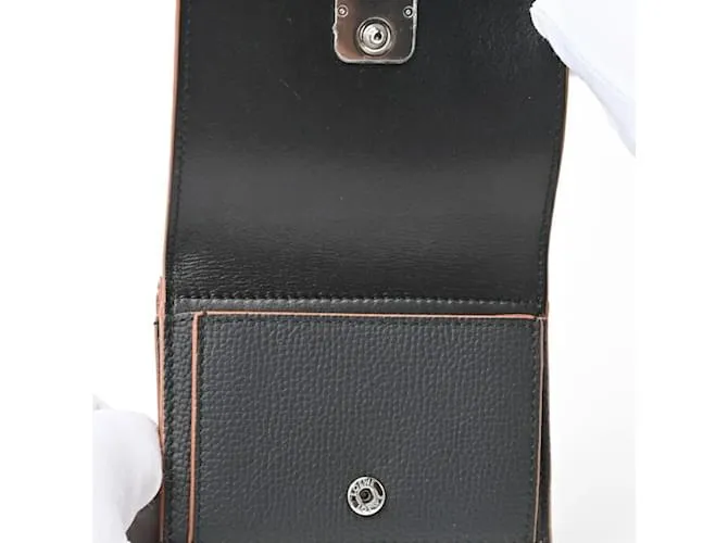 Cartera Trifold Anagram Loewe Negro 