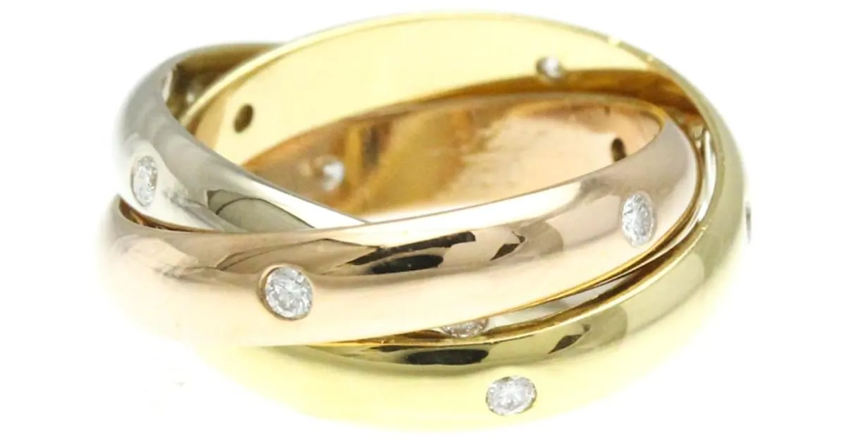 Cartier Trinity Dorado 