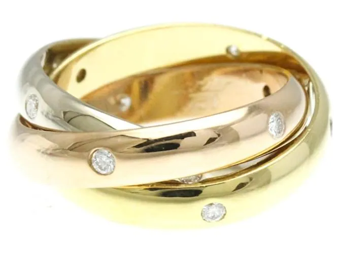 Cartier Trinity Dorado 