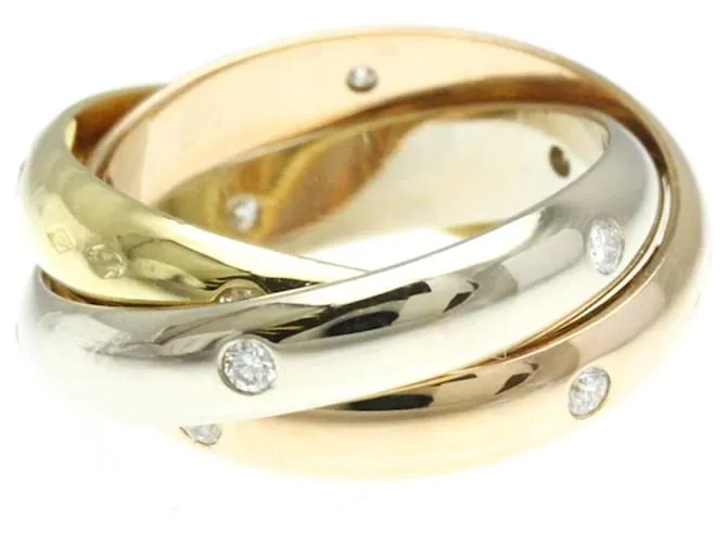Cartier Trinity Dorado 
