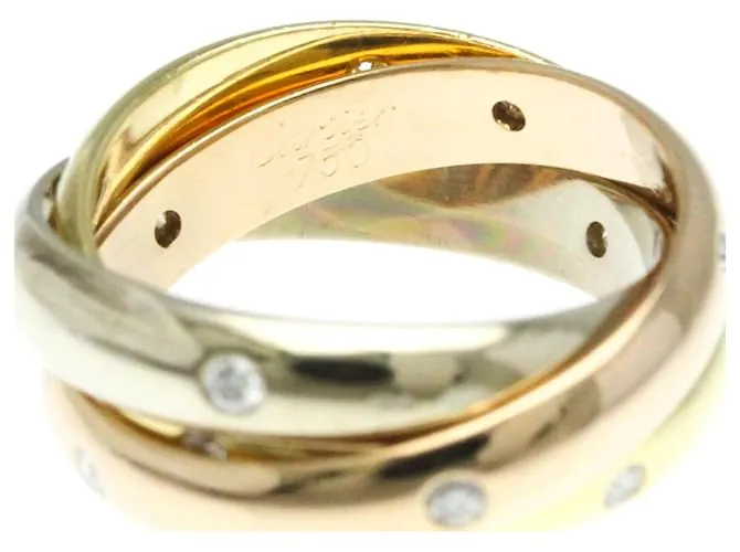 Cartier Trinity Dorado 