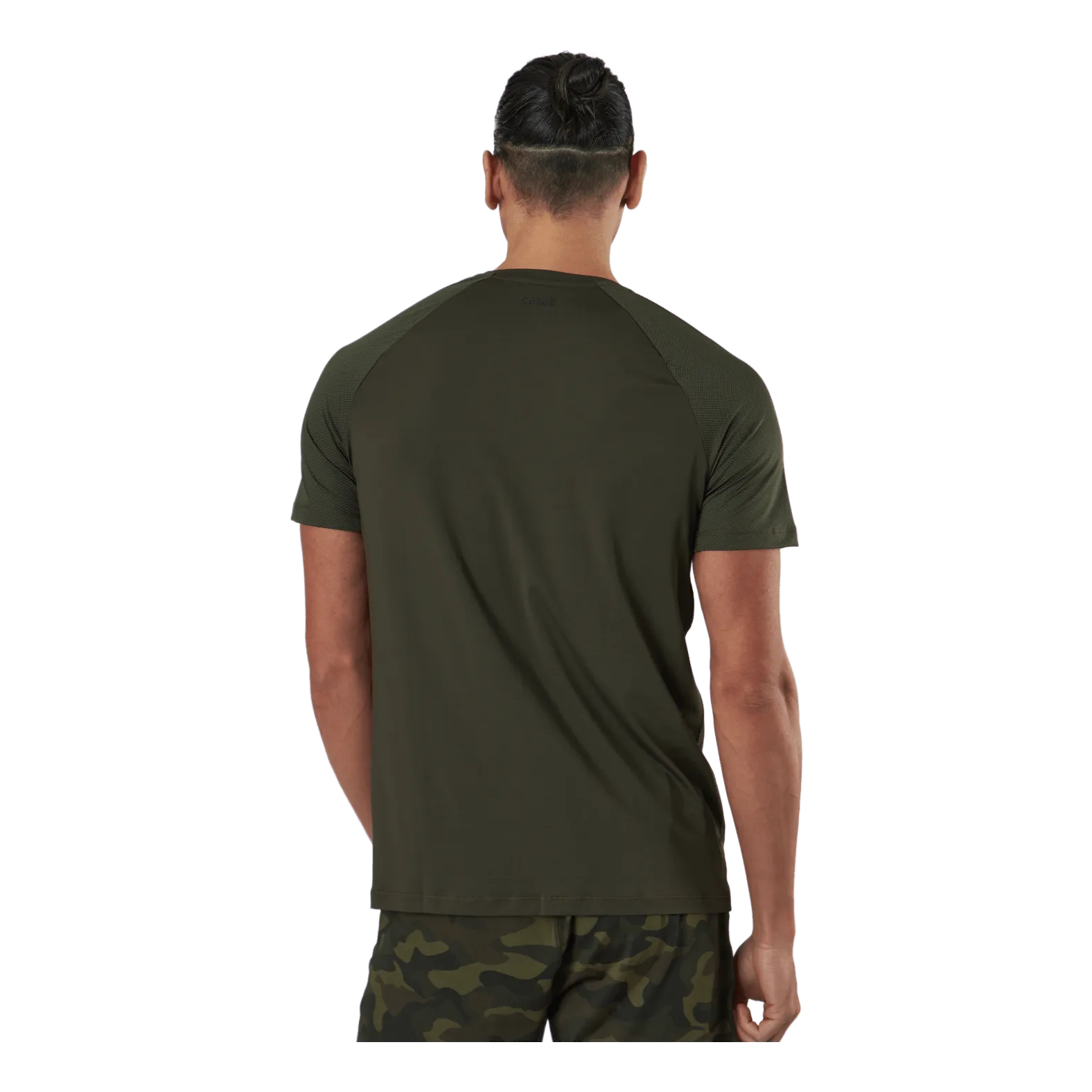 Casall M Structured Tee Forest Green