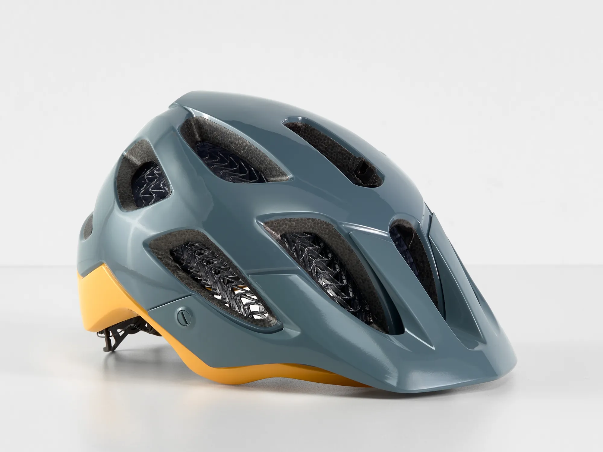 Casco Bontrager Blaze WaveCel S Battleship Blue/Ye