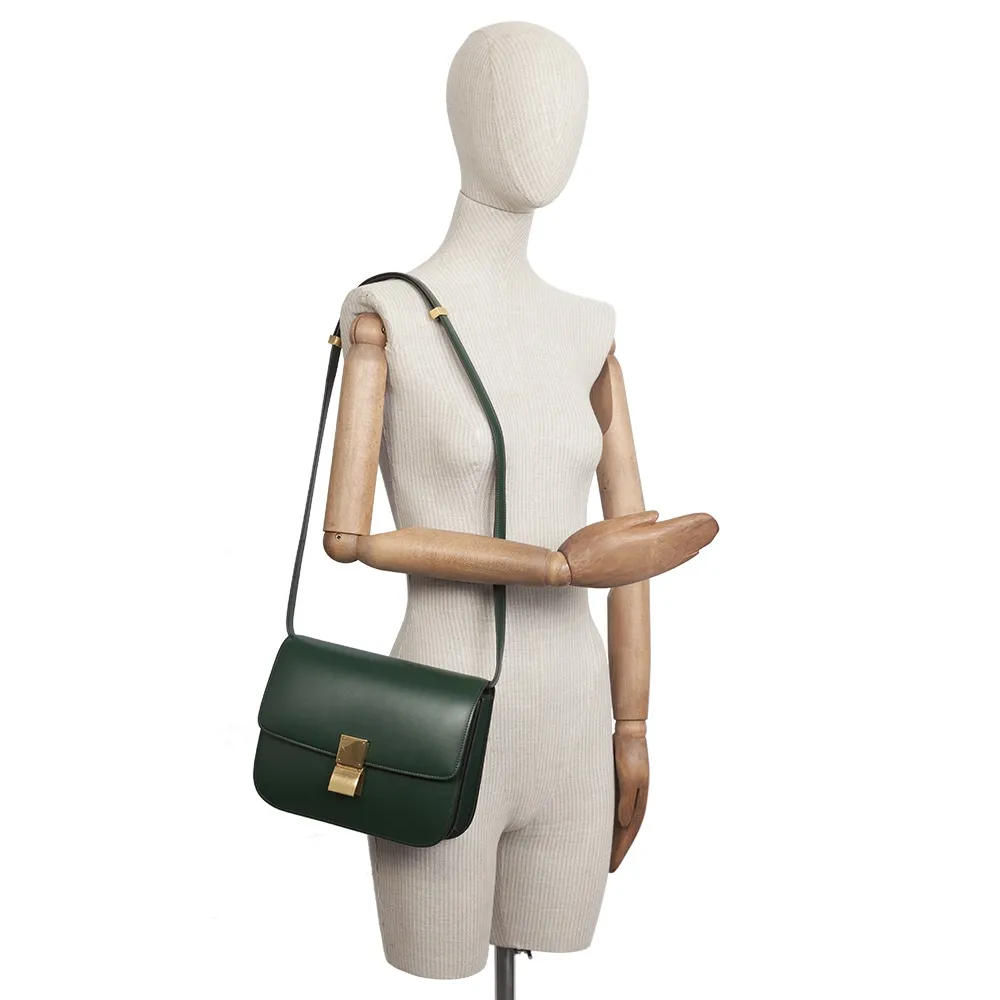 Celine Bolso Classic Box Verde