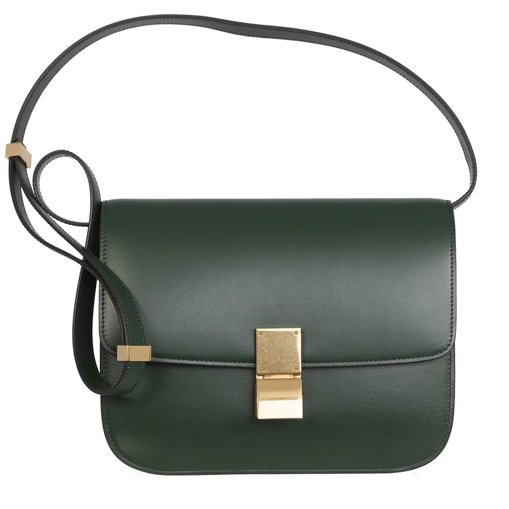 Celine Bolso Classic Box Verde