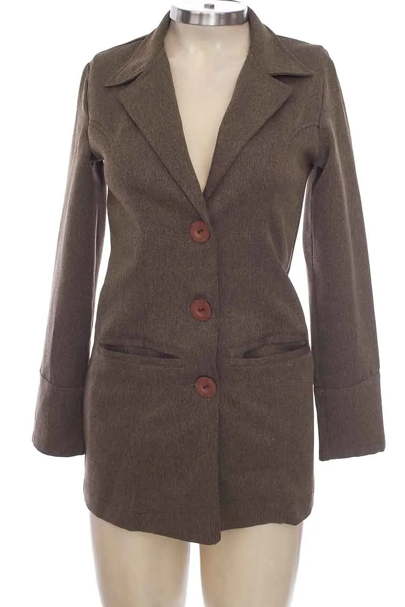 CHAQUETA / ABRIGO COLOR CAFé  RUSH STORE