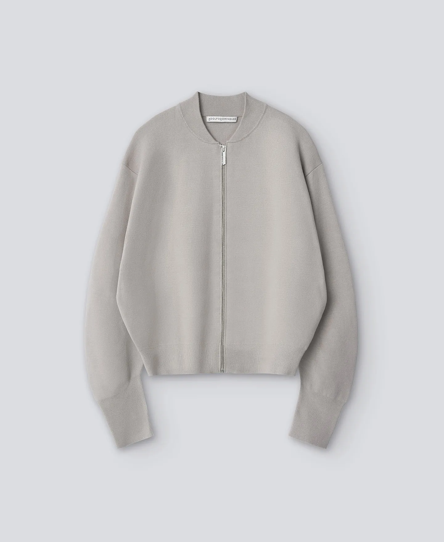 Chaqueta en punto doble frontura mujer