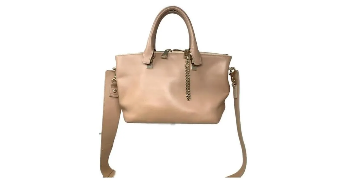 Chloé *** Cloe  2Bolso de hombro Way Beige 