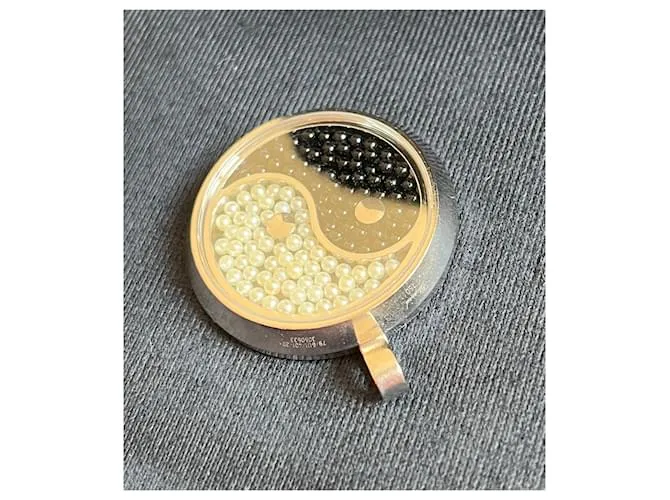 Chopard feliz yin yang Negro Blanco 