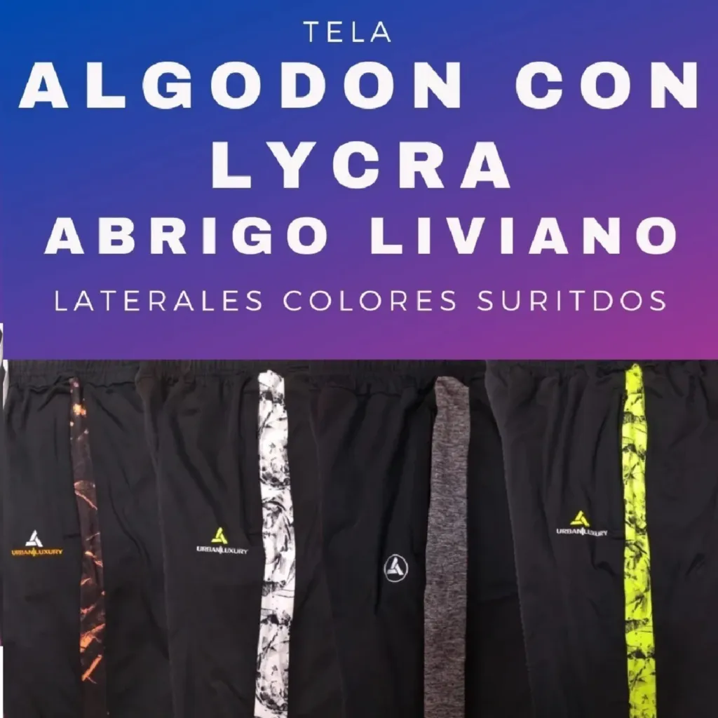COMBO BUZO+PANTALON CHUPIN COLOR+SHORT CON CALZA