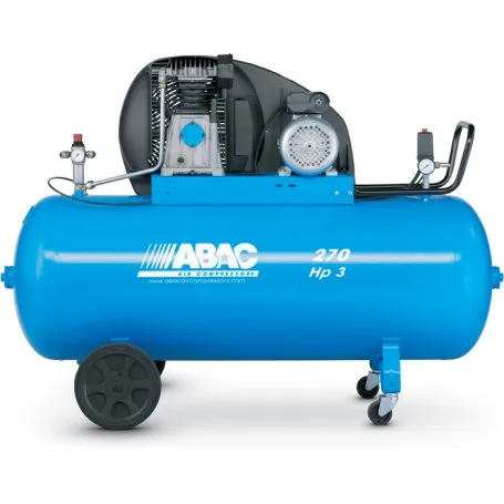 COMPRESOR DE PISTóN CORREA ABAC PRO A39B270 CM3 DE 3HP 270 LITROS