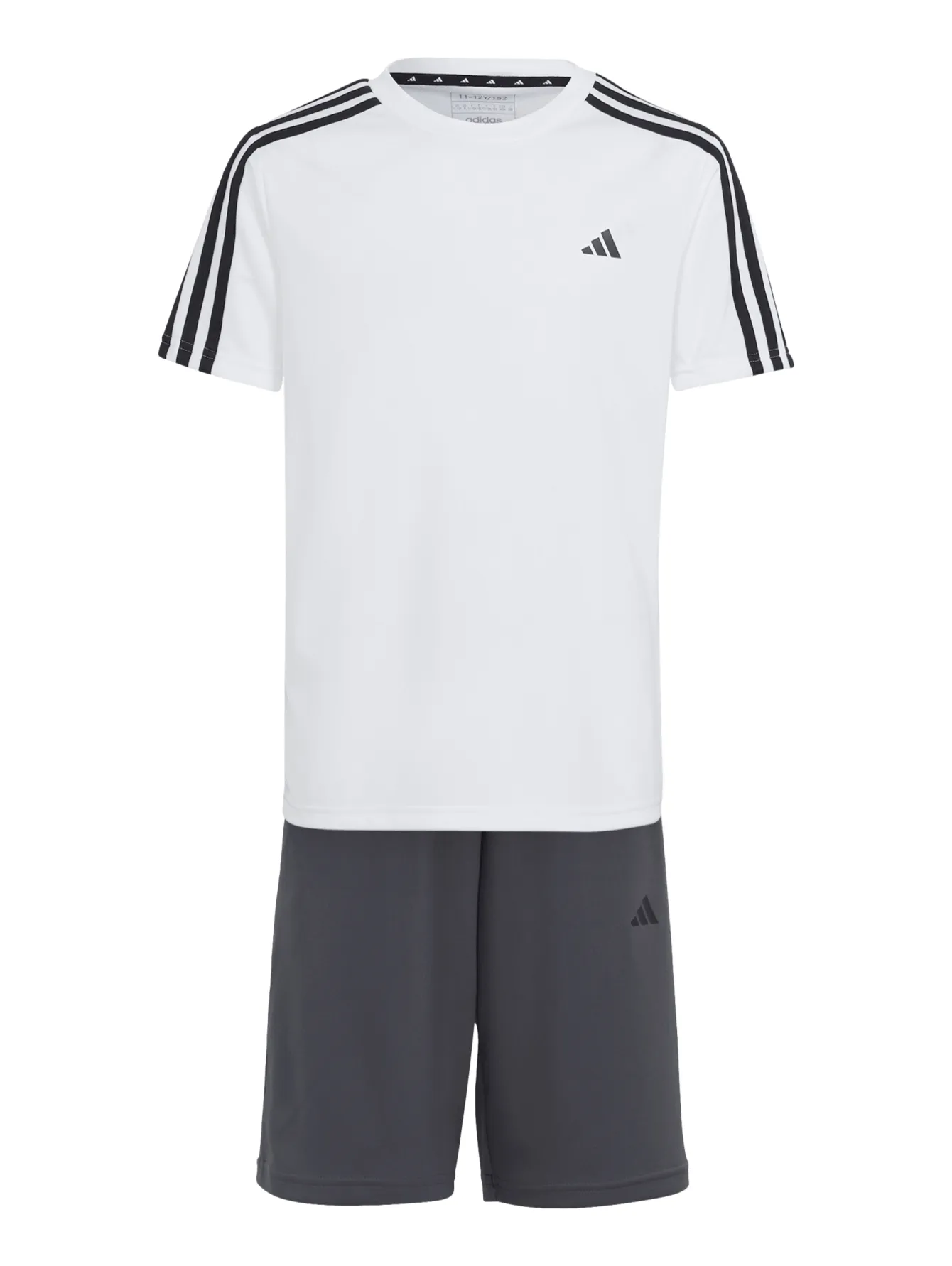 Conjunto Adidas 3 Stripes Blanco Para Niña