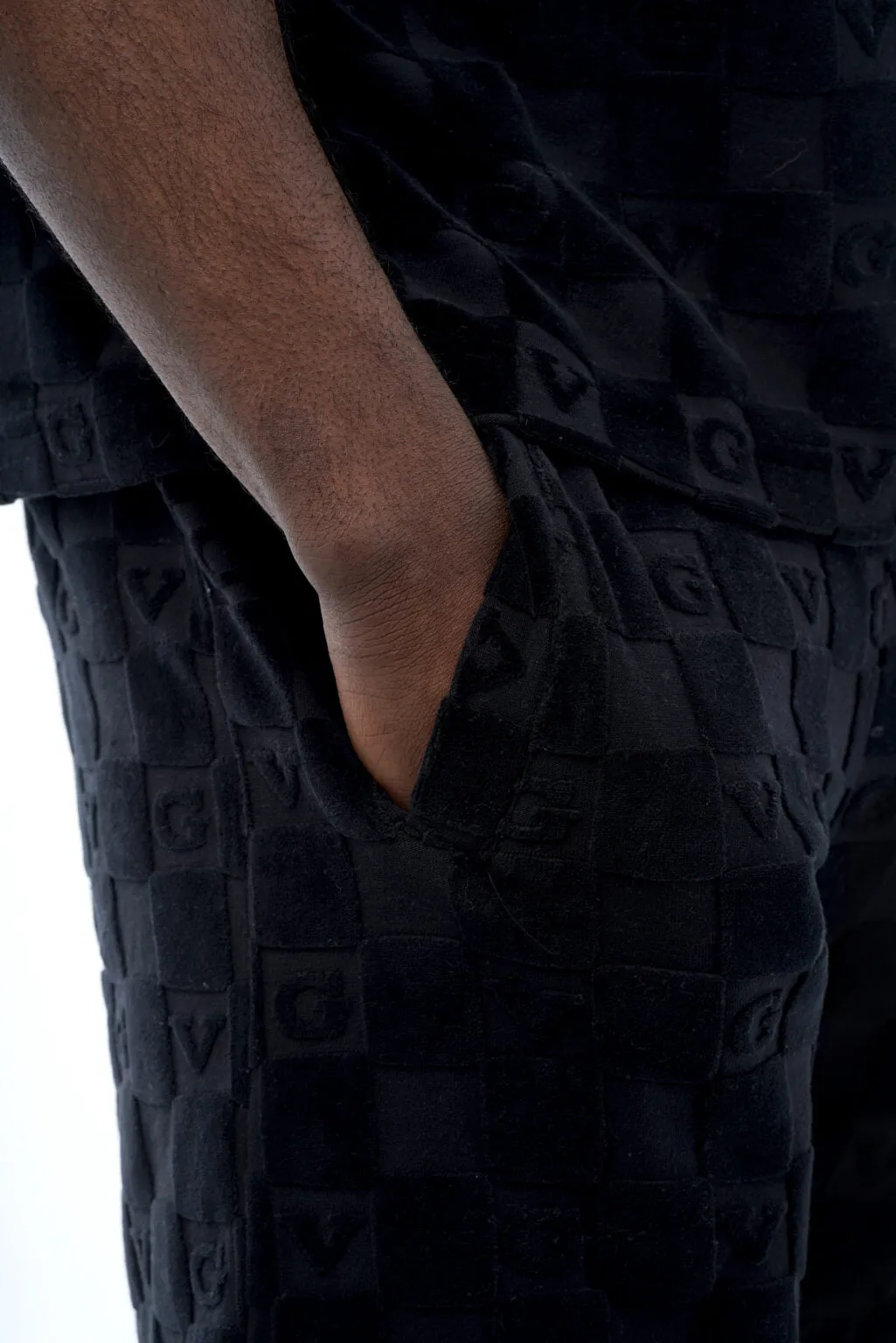 CONJUNTO GEORGE V  GV3001 BLACK