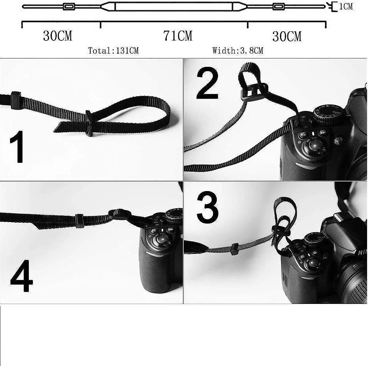 Correa Para Camara DSLR Compatible Con Nikon Canon Sony V2