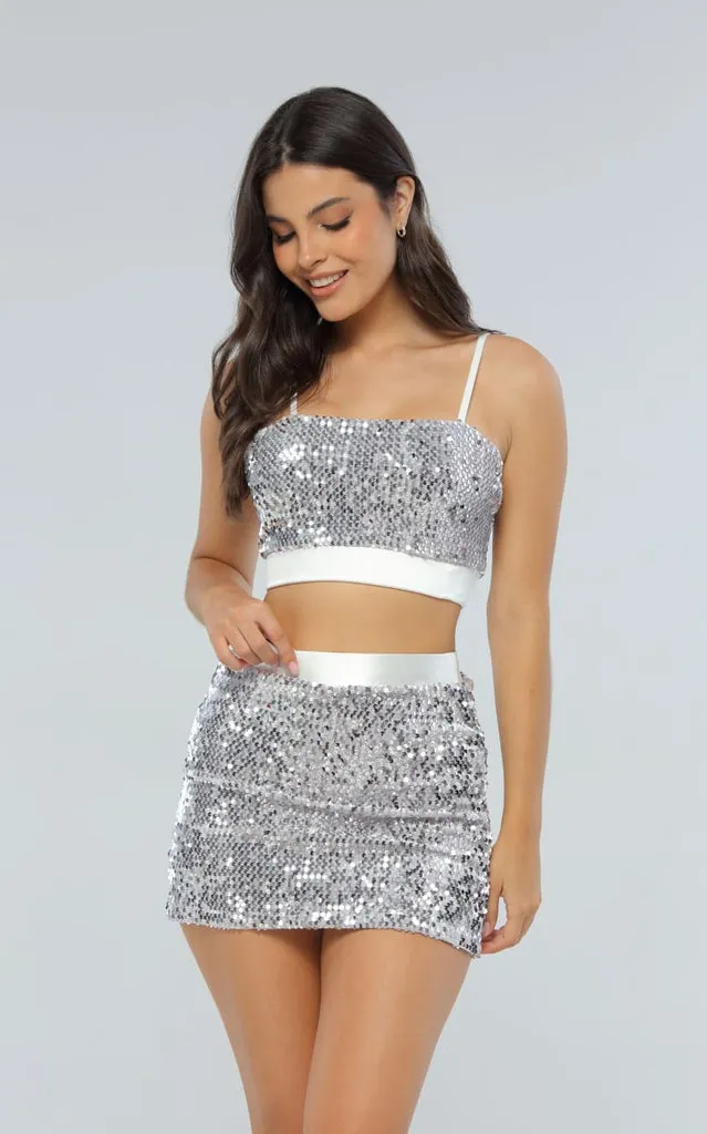 Crop Top Lentejuelas