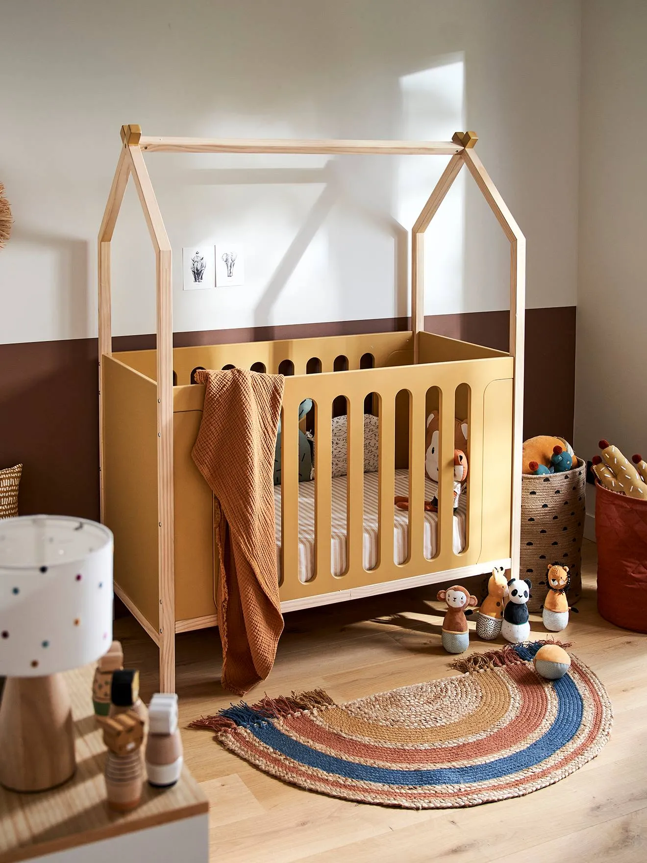 Cuna bebé COCONUT transformable en sofá cama