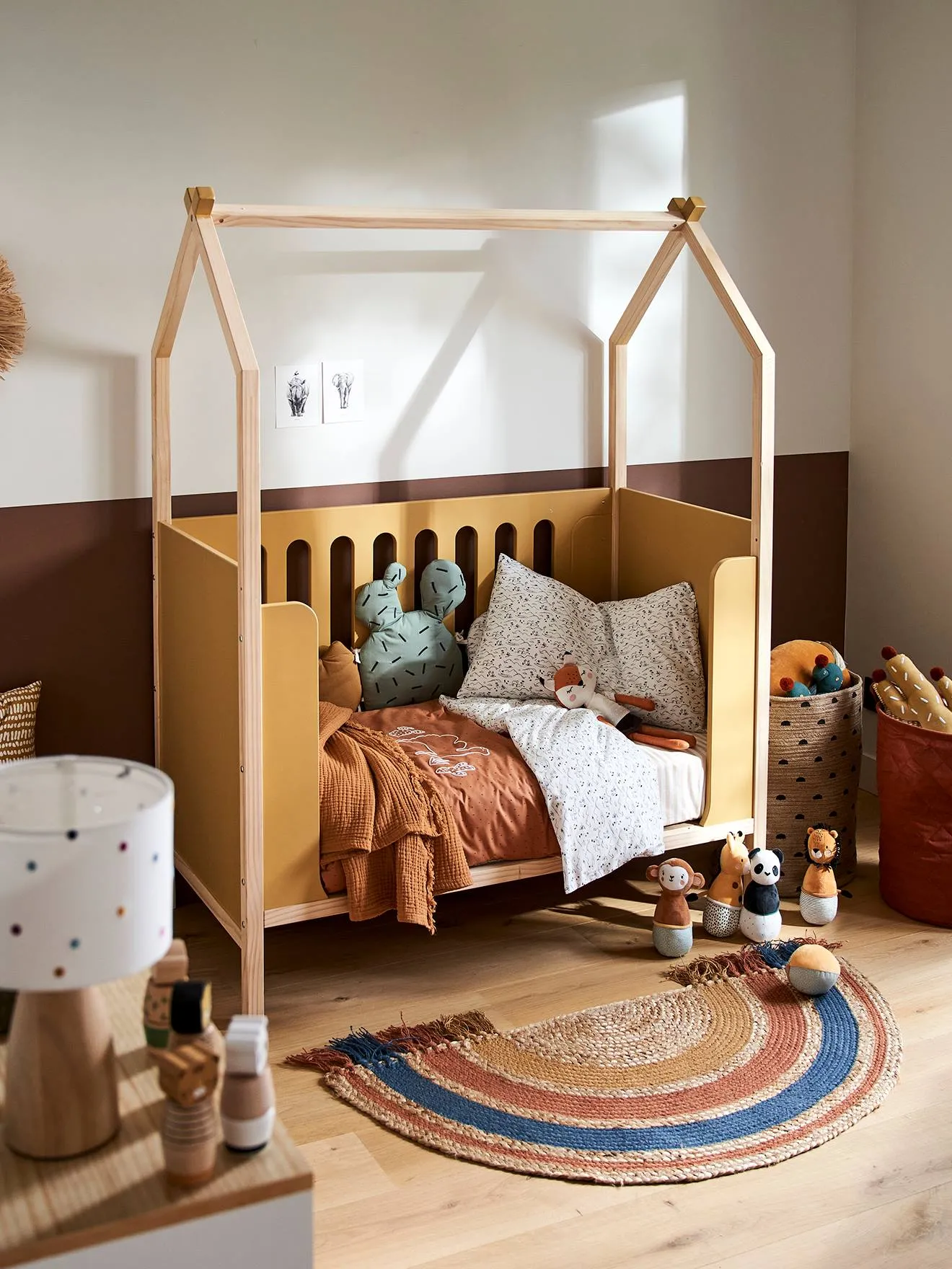 Cuna bebé COCONUT transformable en sofá cama