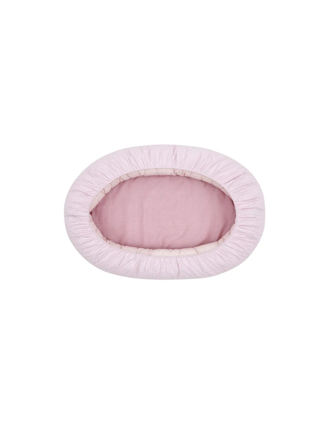 Cuna Nido bebe Vichy Rosa de Cambrass