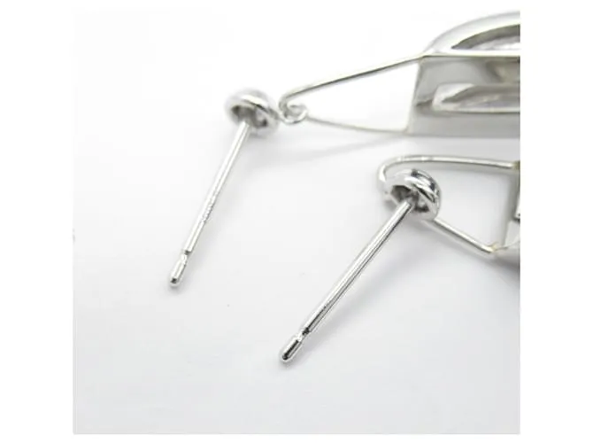 Céline Pendientes de platino Celine 