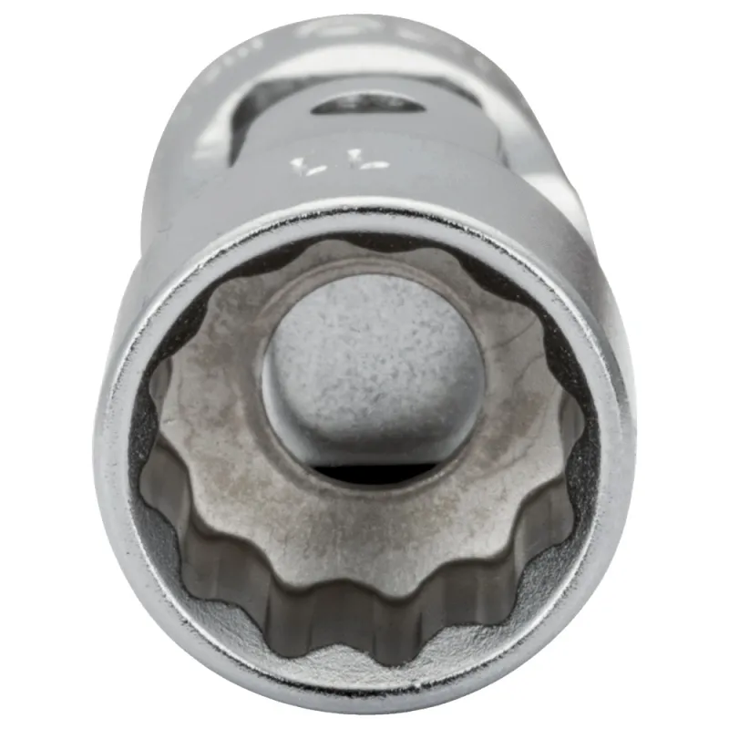 DADO POLIGONAL MILIMéTRICO 1/4" X 11MM CORTO BAHCO A6710DM11