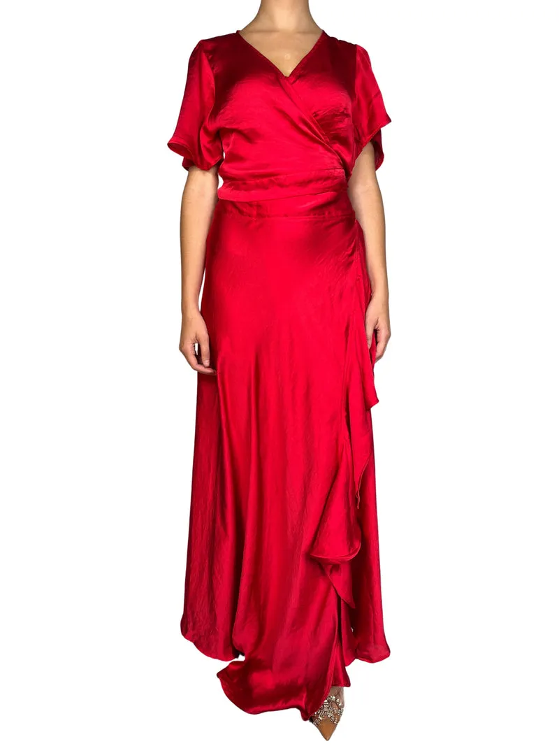 DEMARIAS Set Wrap Rojo