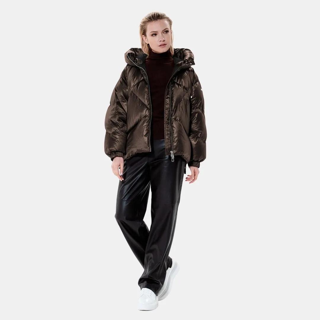 Duno Jacket Peggie Ortona Chocolate Brown