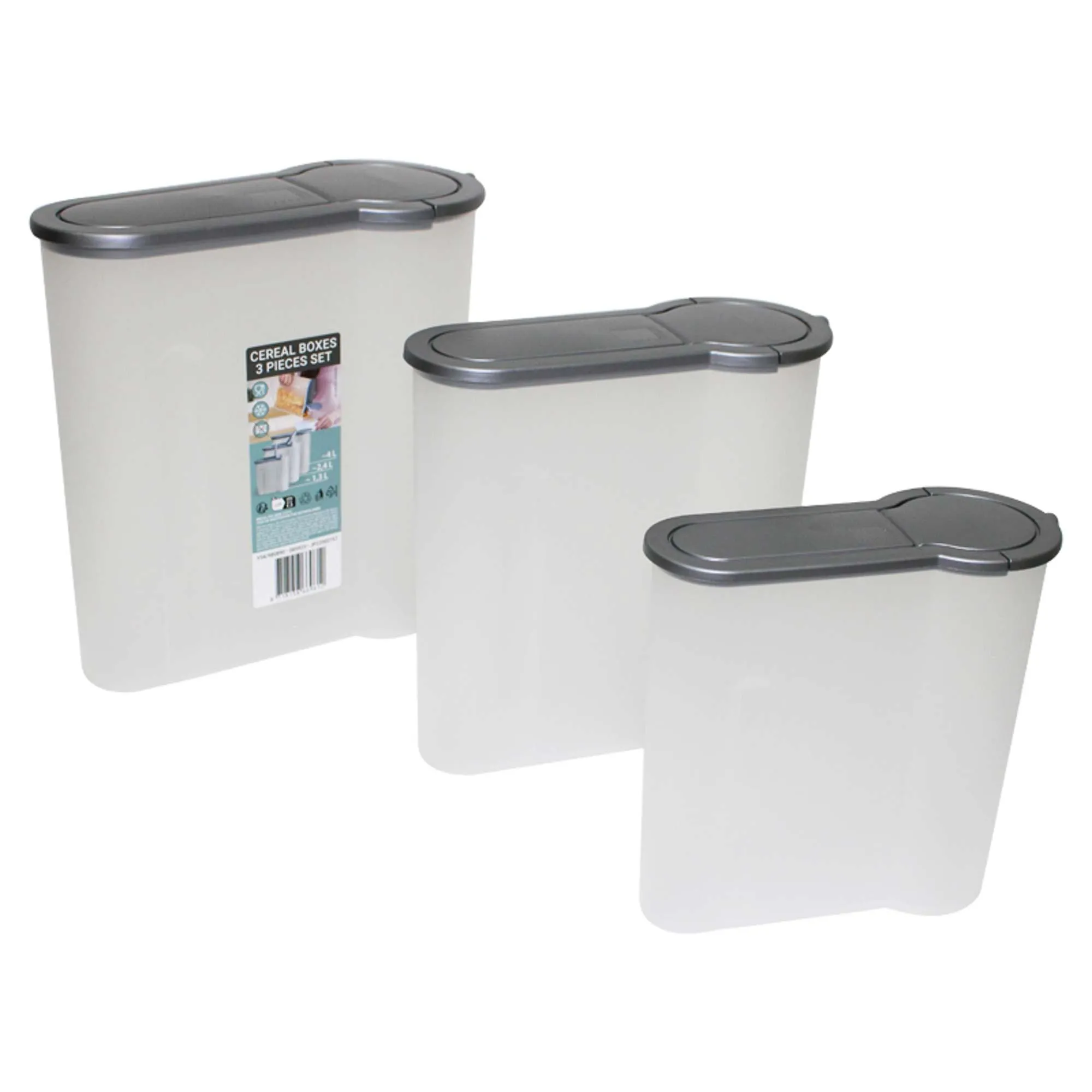 Envases De Almacenamiento 3 Piezas