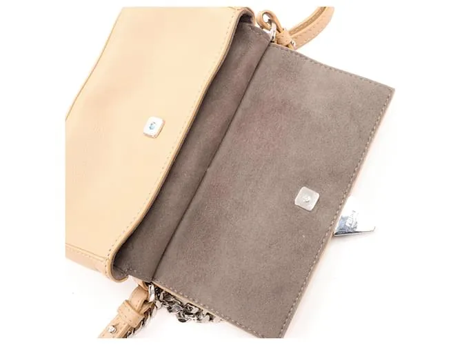 Fendi Vitello Dolce Hypnoteyes Micro Double Baguette Cuoio Bubblegum Multicolor 8M0371 Beige 