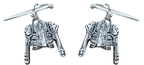 Gemelos para camisa Chaquetilla y Estoque Torero Plata 925