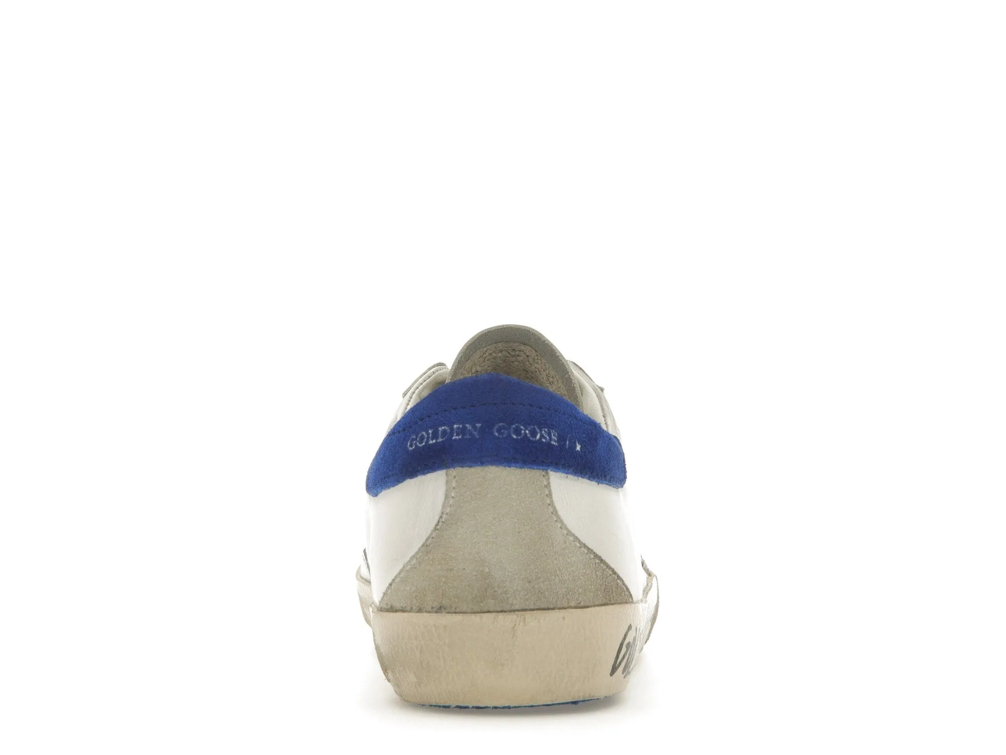 GOLDEN GOOSE SUPERSTAR WHITE SNAKE BLUE