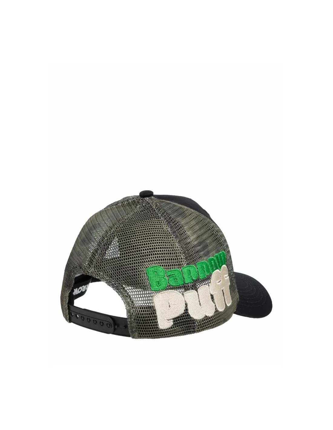 Gorra negra con logo bordado