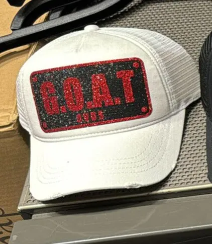 GORRA OVDS  CAPGOAT BLANCA BRILLANTE ROJO