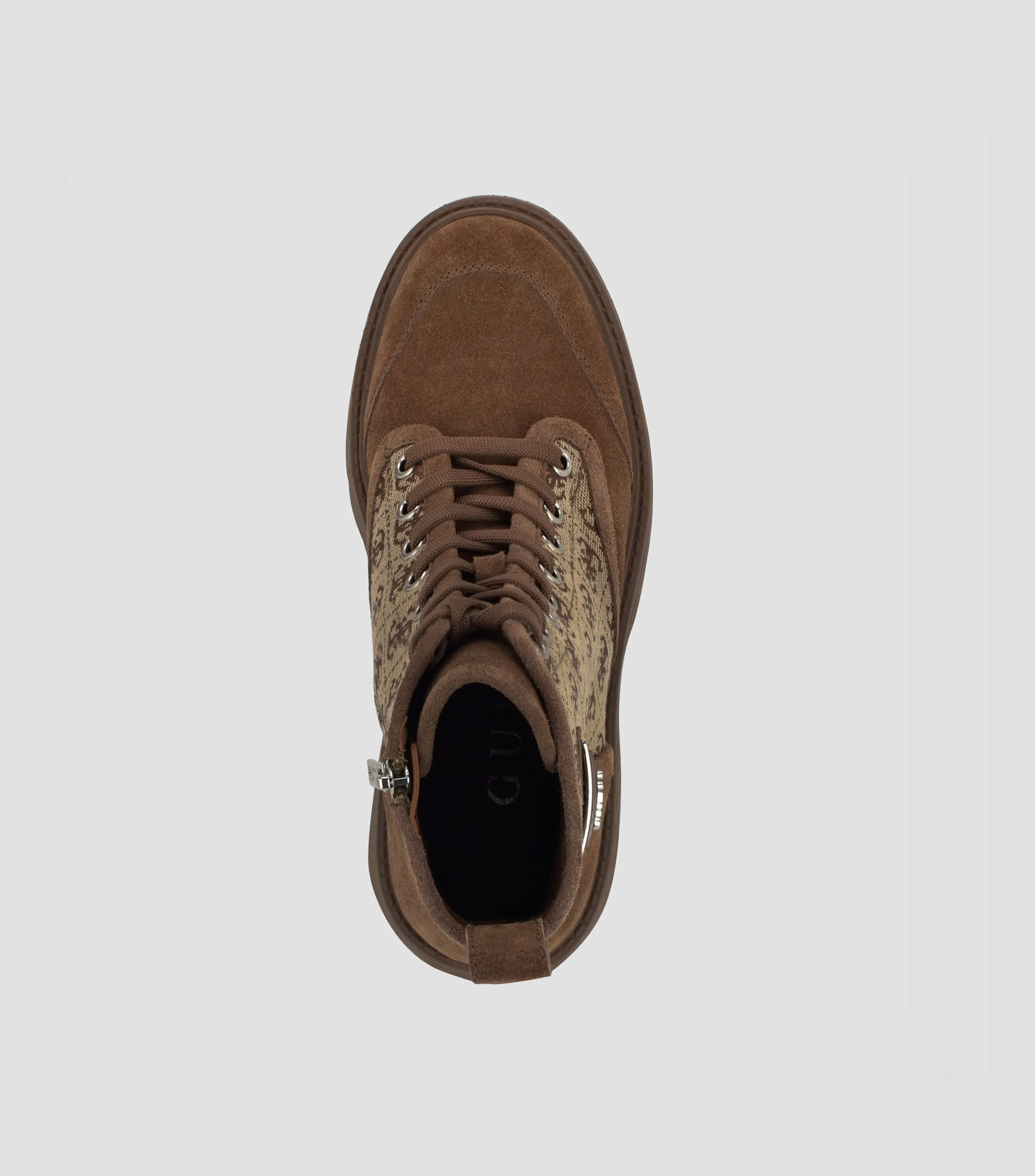 Guess Botines Casuales con tacón bajo y ancho Mujer