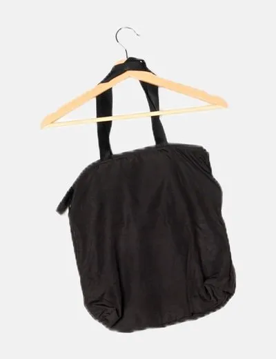 Hugo Boss Bolso negro estampado
