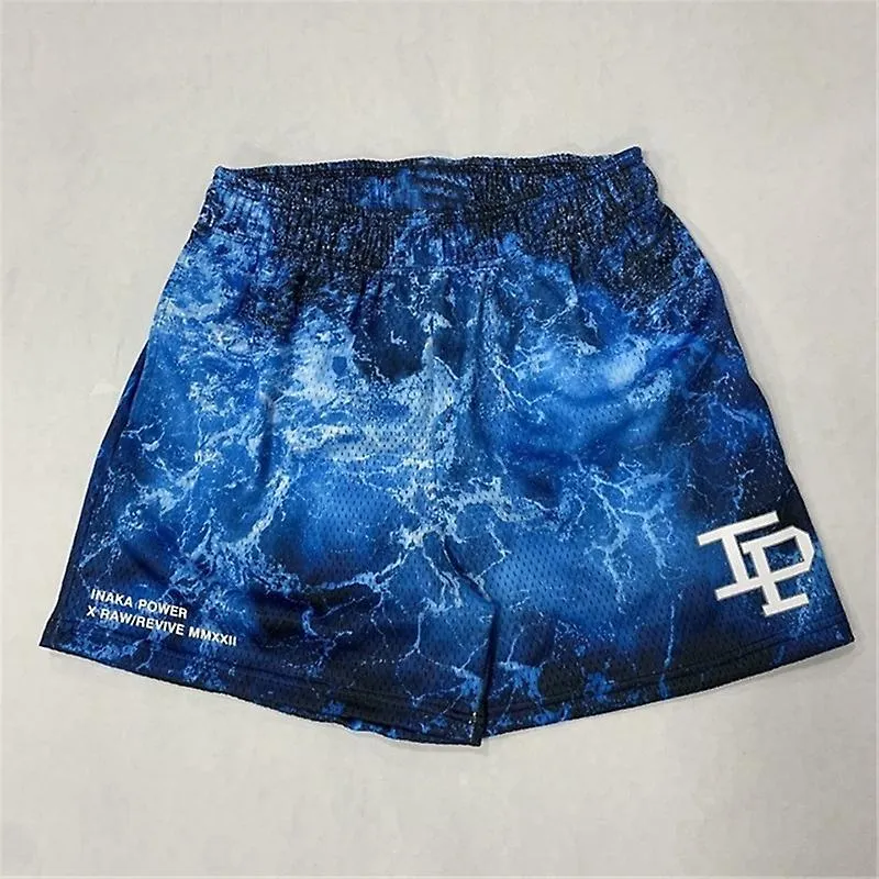 Inaka Power Shorts Hombres Mujeres Pantalones Cortos de Malla Transpirable de Verano Pantalones Cortos de Baloncesto de Entrenam