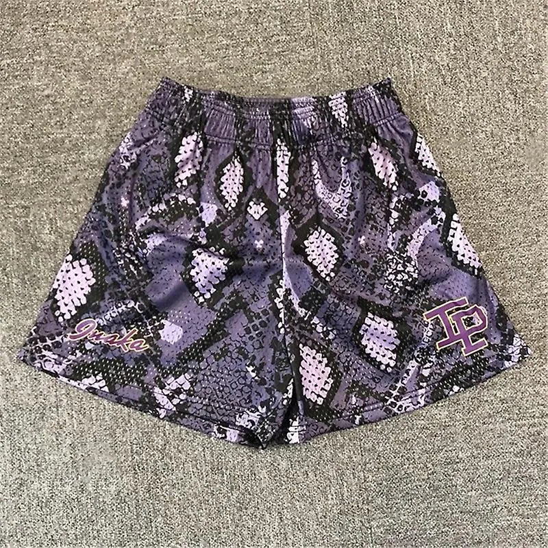 Inaka Power Shorts Hombres Mujeres Pantalones Cortos de Malla Transpirable de Verano Pantalones Cortos de Baloncesto de Entrenam