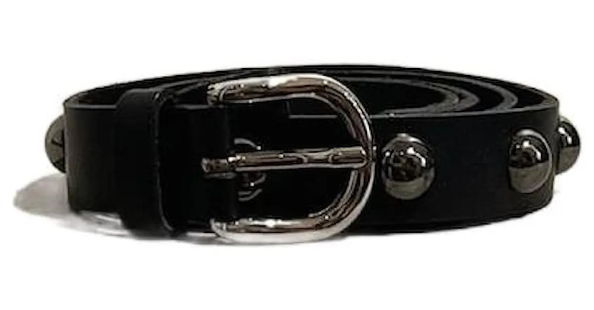 ISABEL MARANT Cinturones T.cm 95 Cuero Negro 