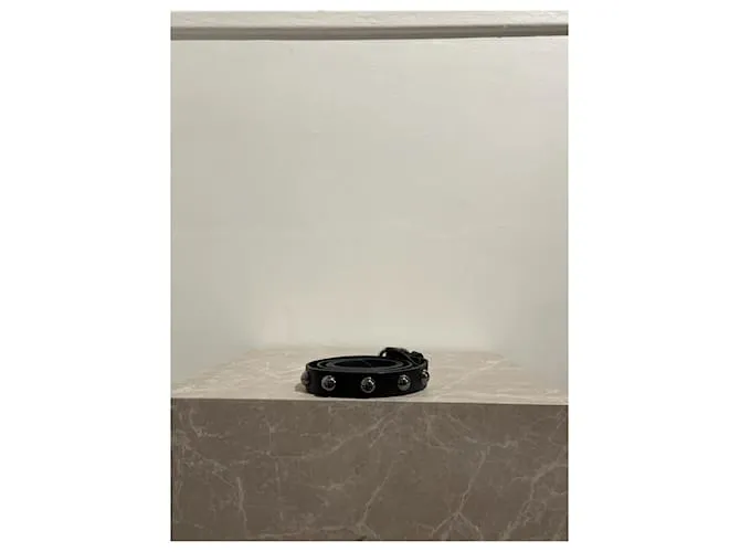ISABEL MARANT Cinturones T.cm 95 Cuero Negro 