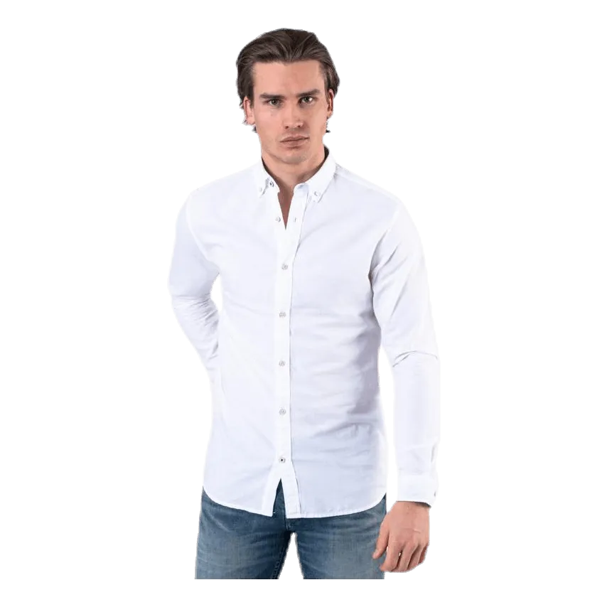 Jack & Jones Summer Shirt L/S White