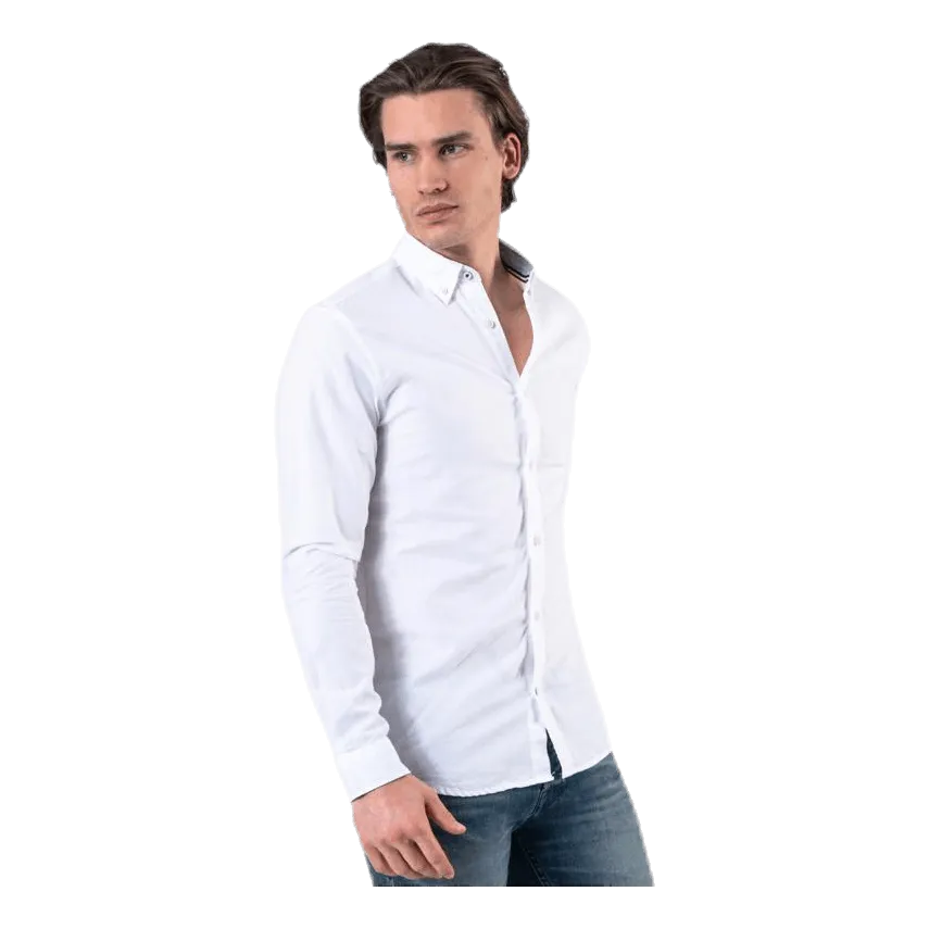 Jack & Jones Summer Shirt L/S White