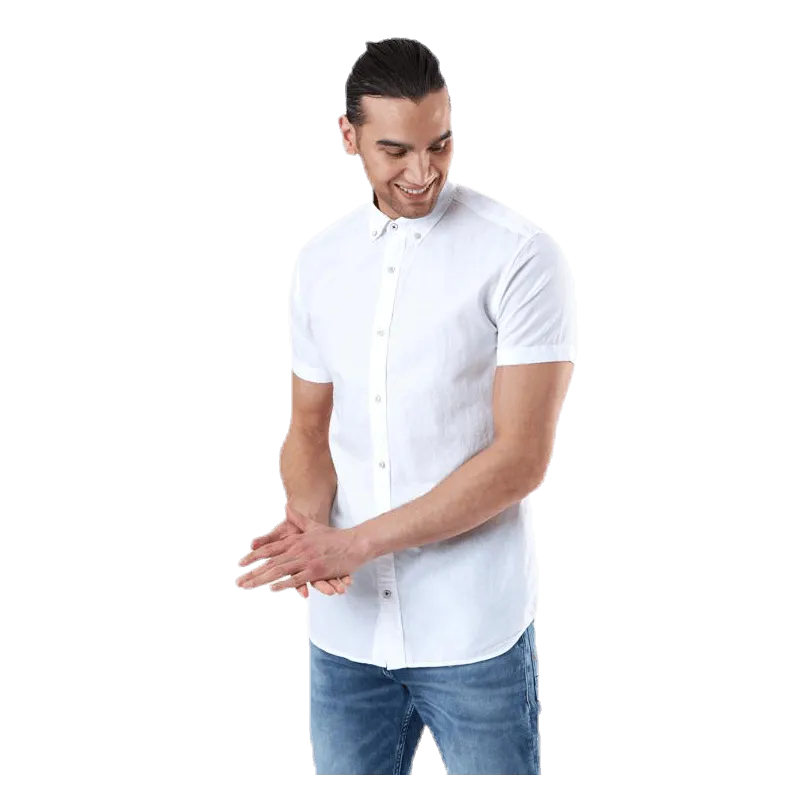 Jack & Jones Summer Shirt S/S White