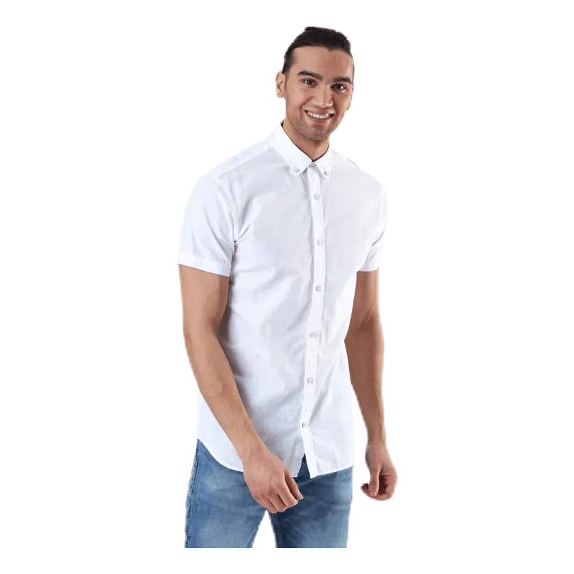 Jack & Jones Summer Shirt S/S White