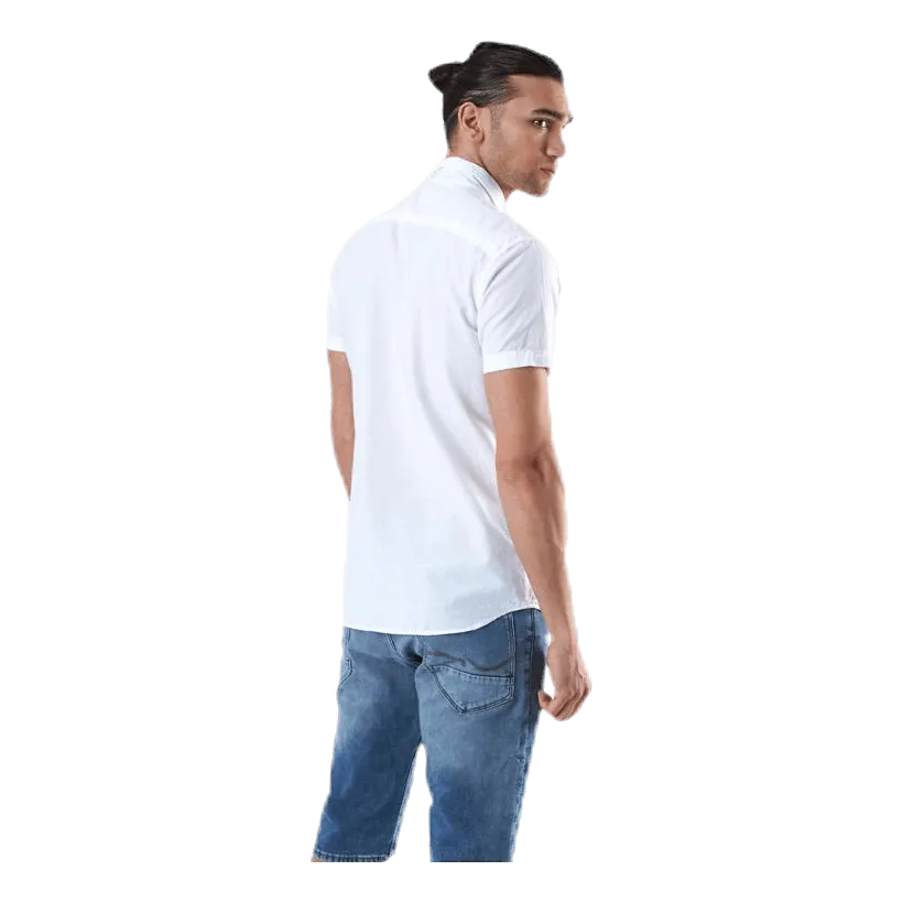 Jack & Jones Summer Shirt S/S White