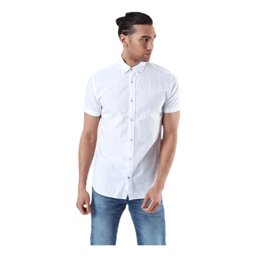 Jack & Jones Summer Shirt S/S White