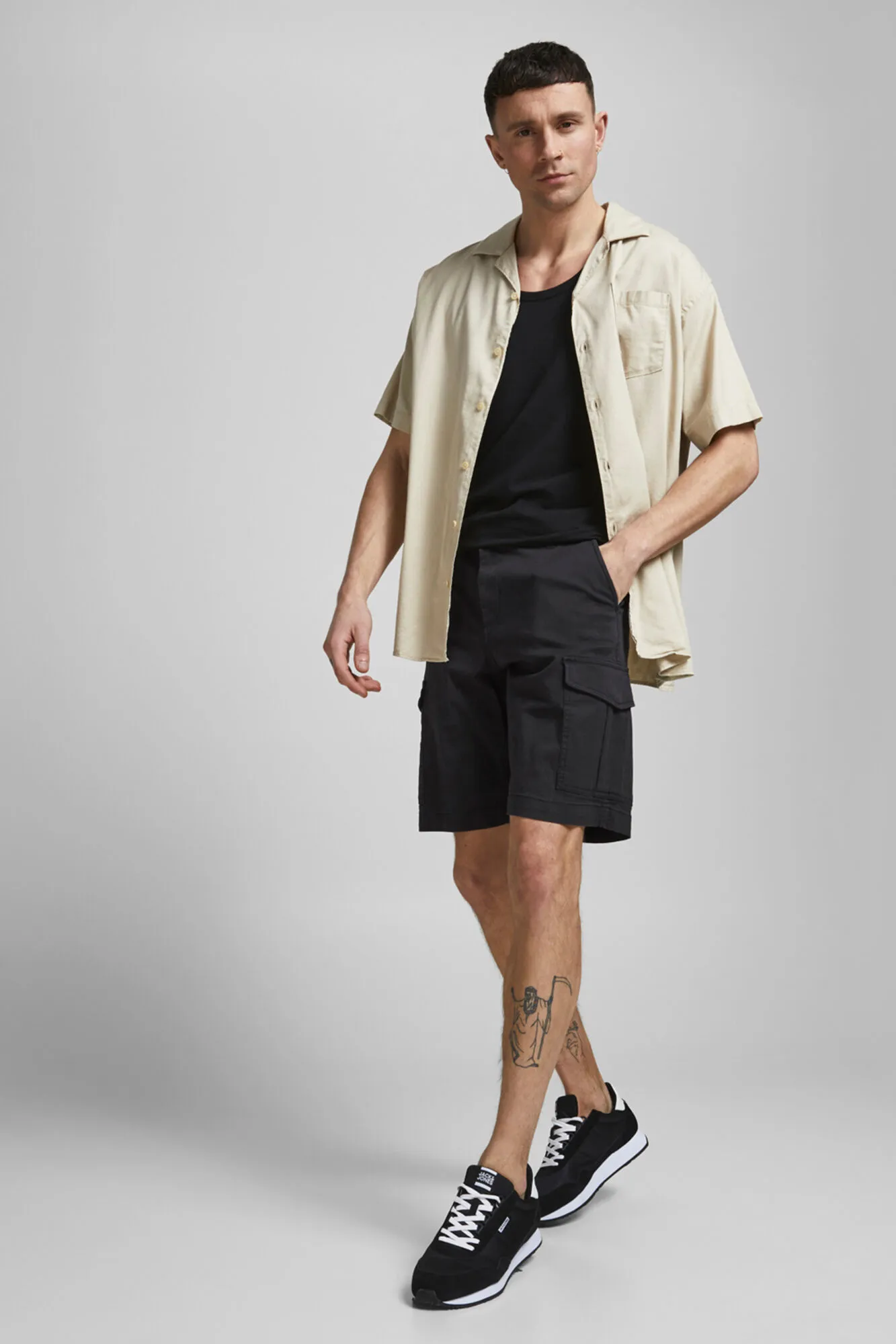 Jack & Jones Pantalón corto tipo cargo