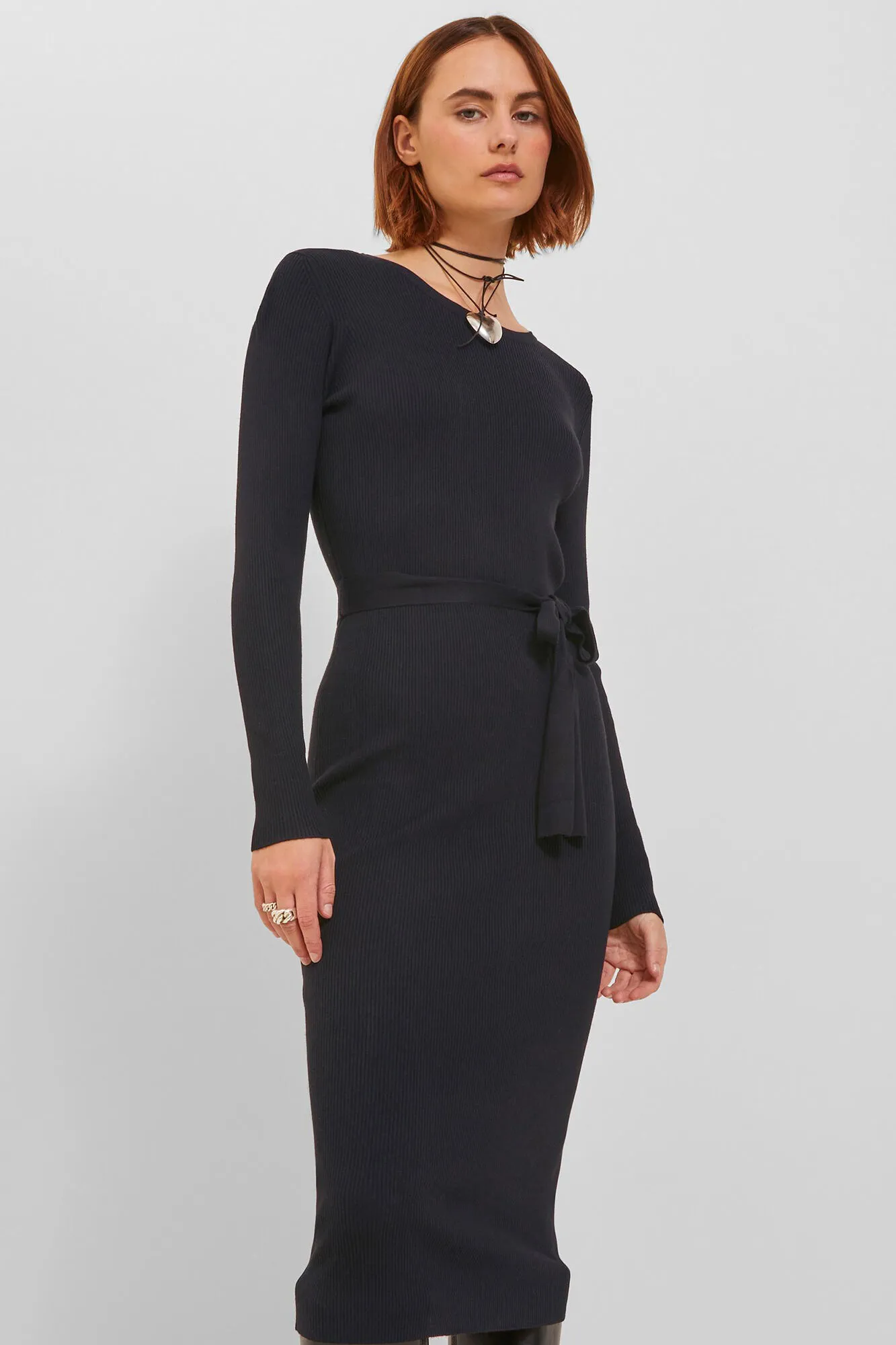 Jack & Jones Vestido midi de punto