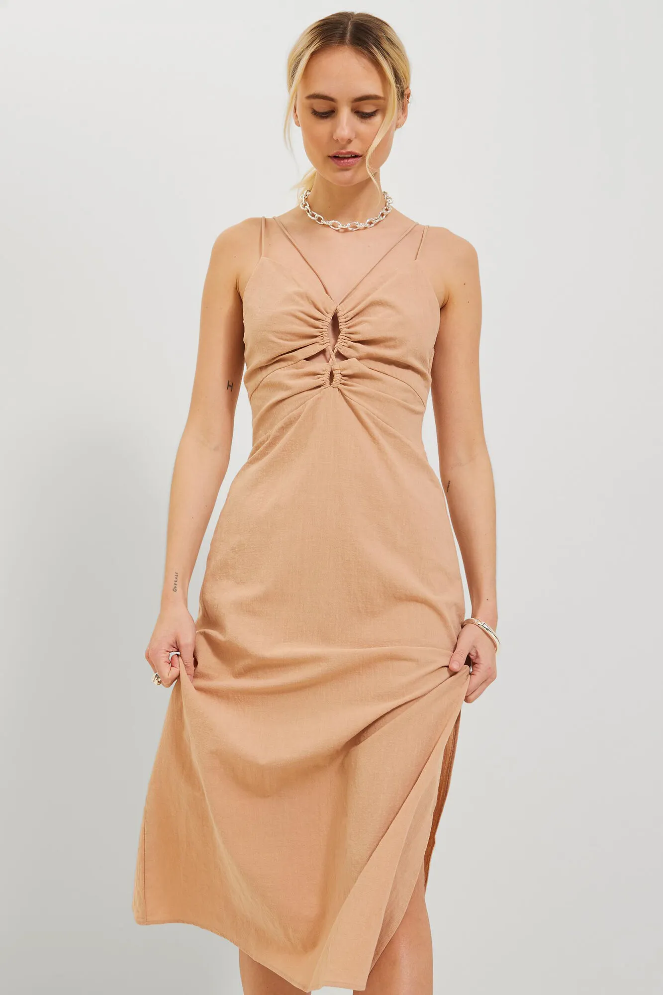 Jack & Jones Vestido midi