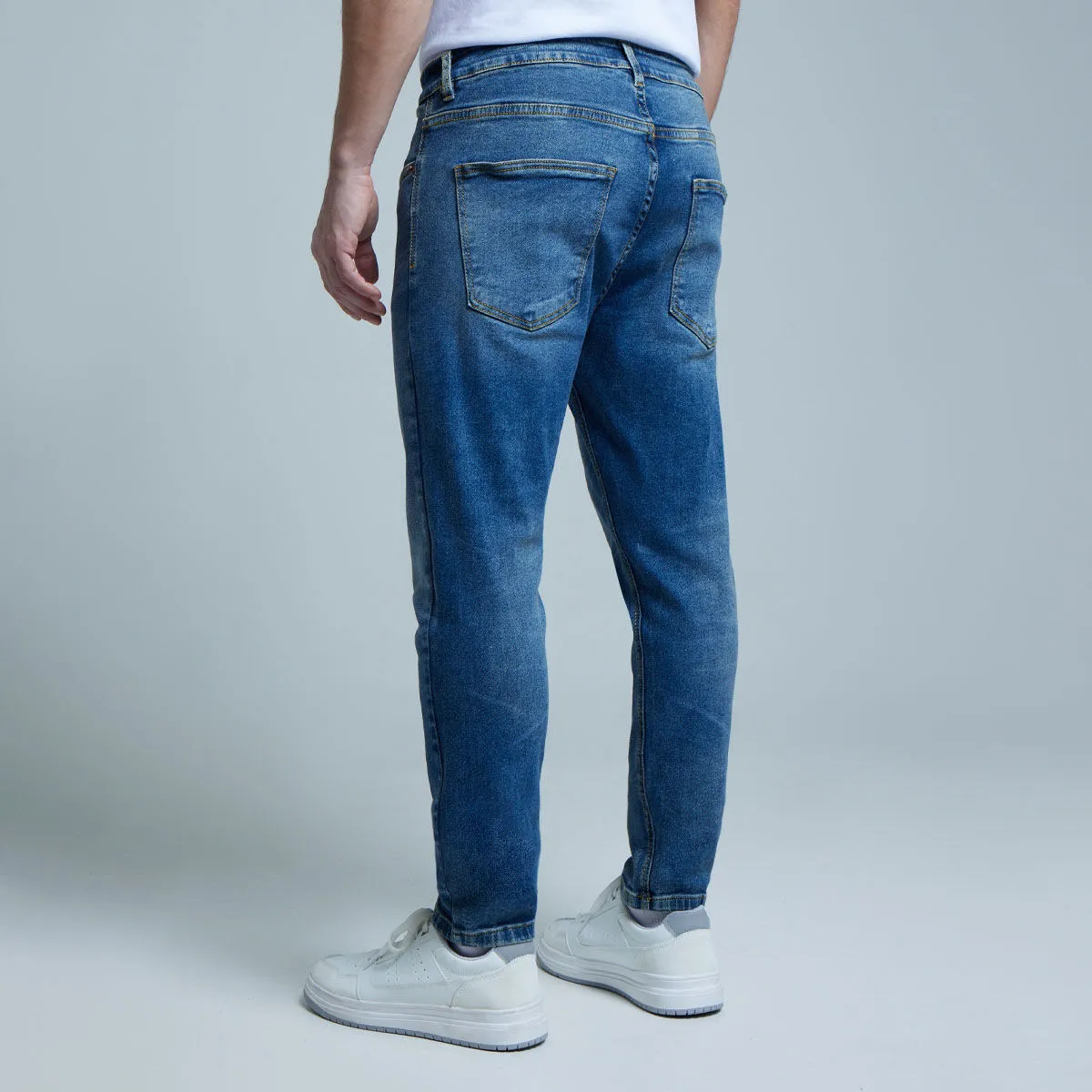Jean Skinny Con Desgastes