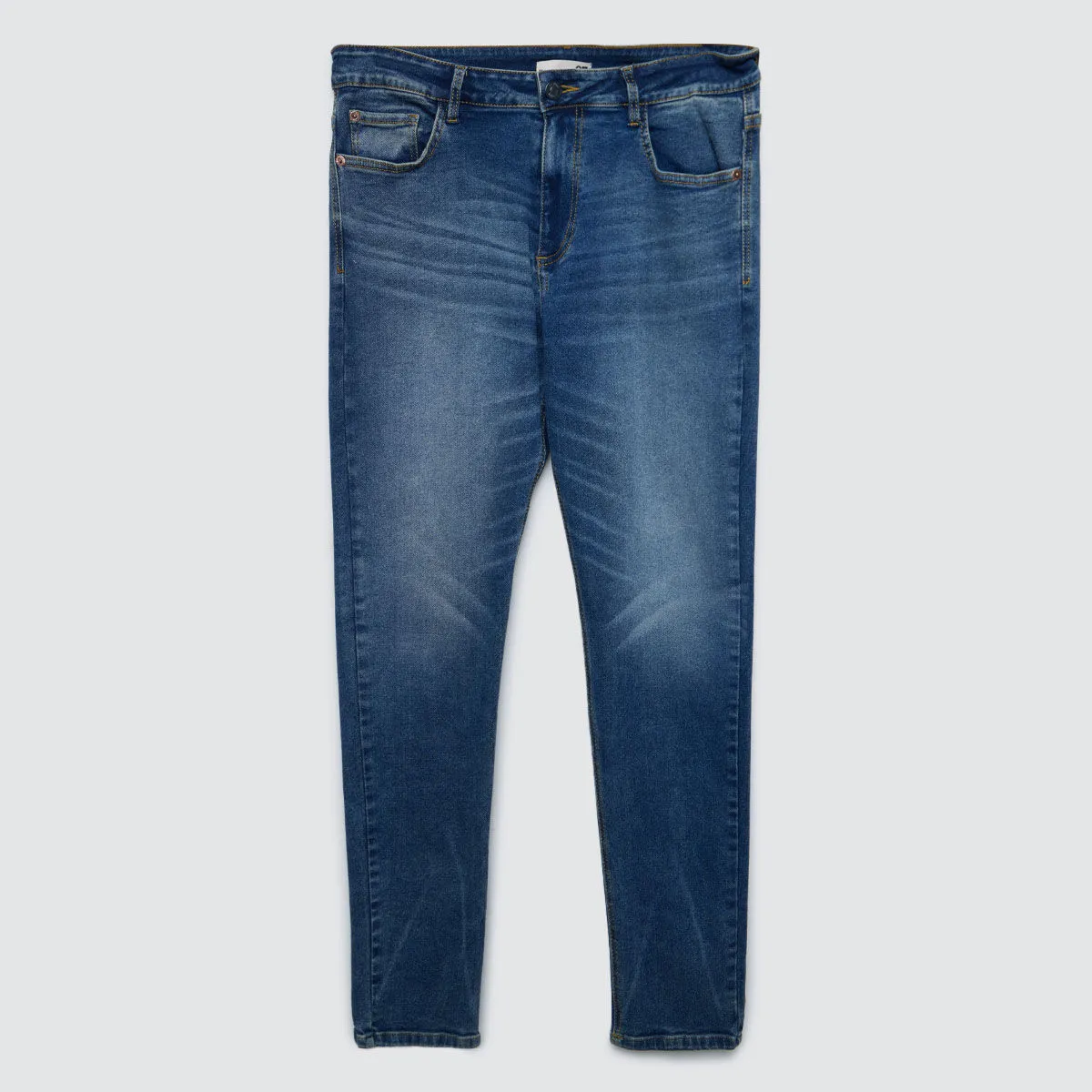 Jean Skinny Con Desgastes