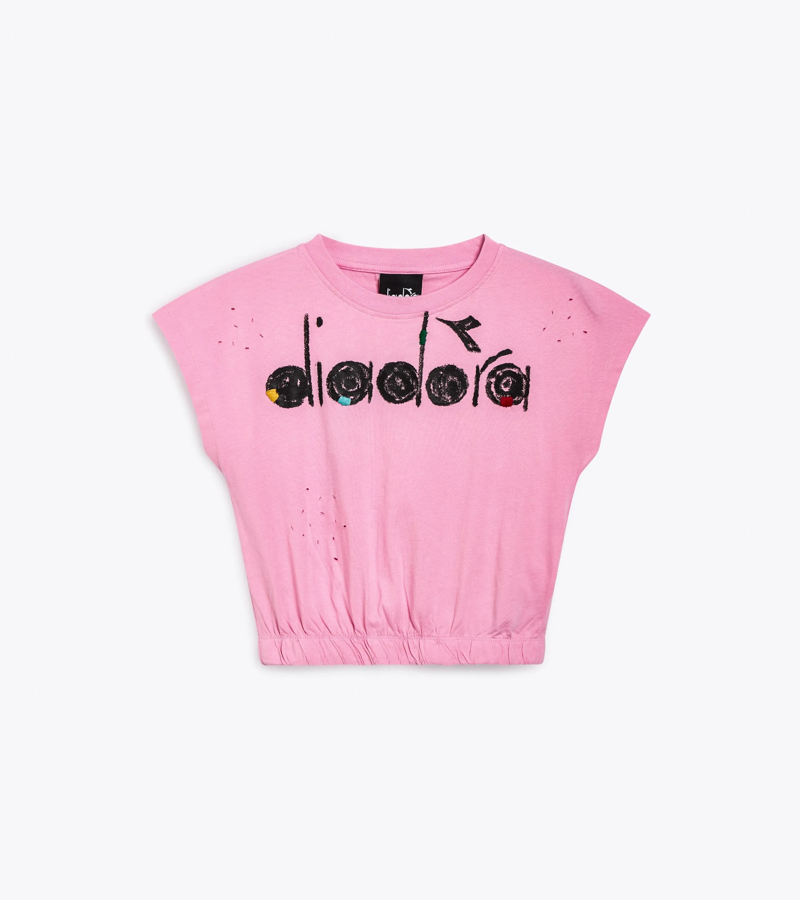 JG. TSHIRT SS CROP CAMO CAMISETA CORTA  CORTE BOXY  NI&NTILDE;A